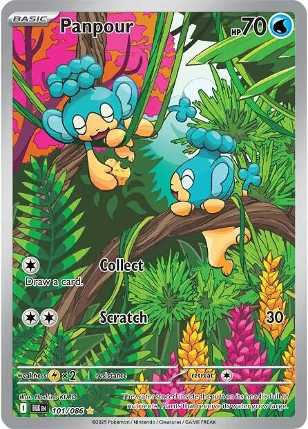 Image for Panpour (101/086) (BLK) - Pokemon