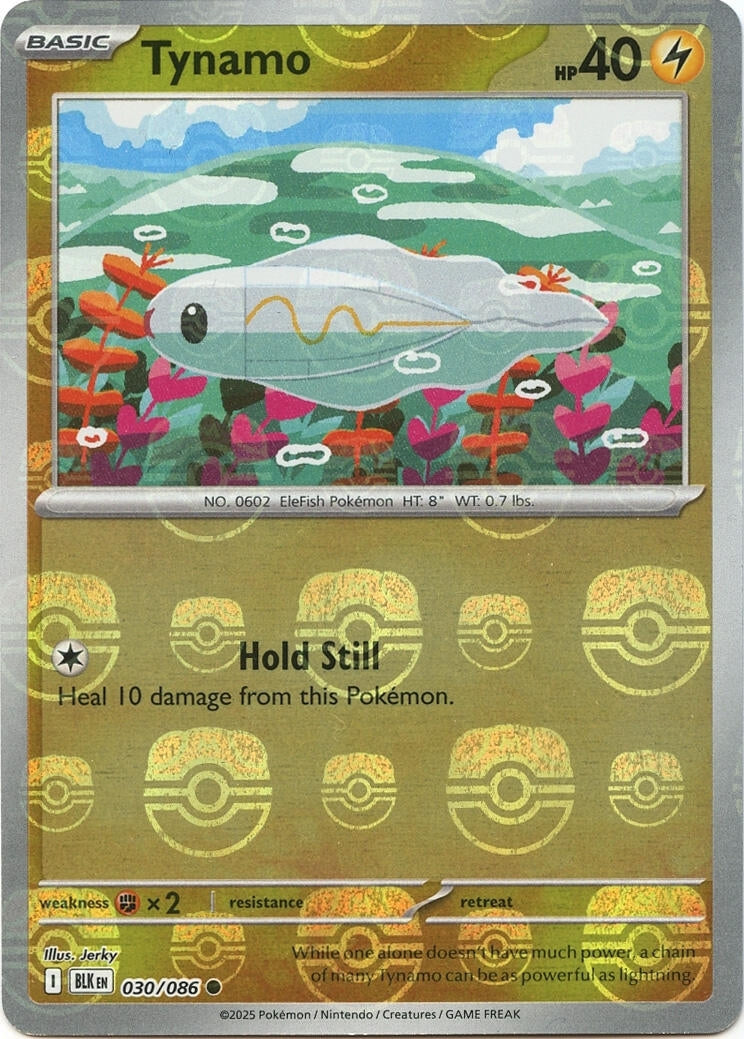 Tynamo (Master Ball Pattern) (030/086) (BLK)