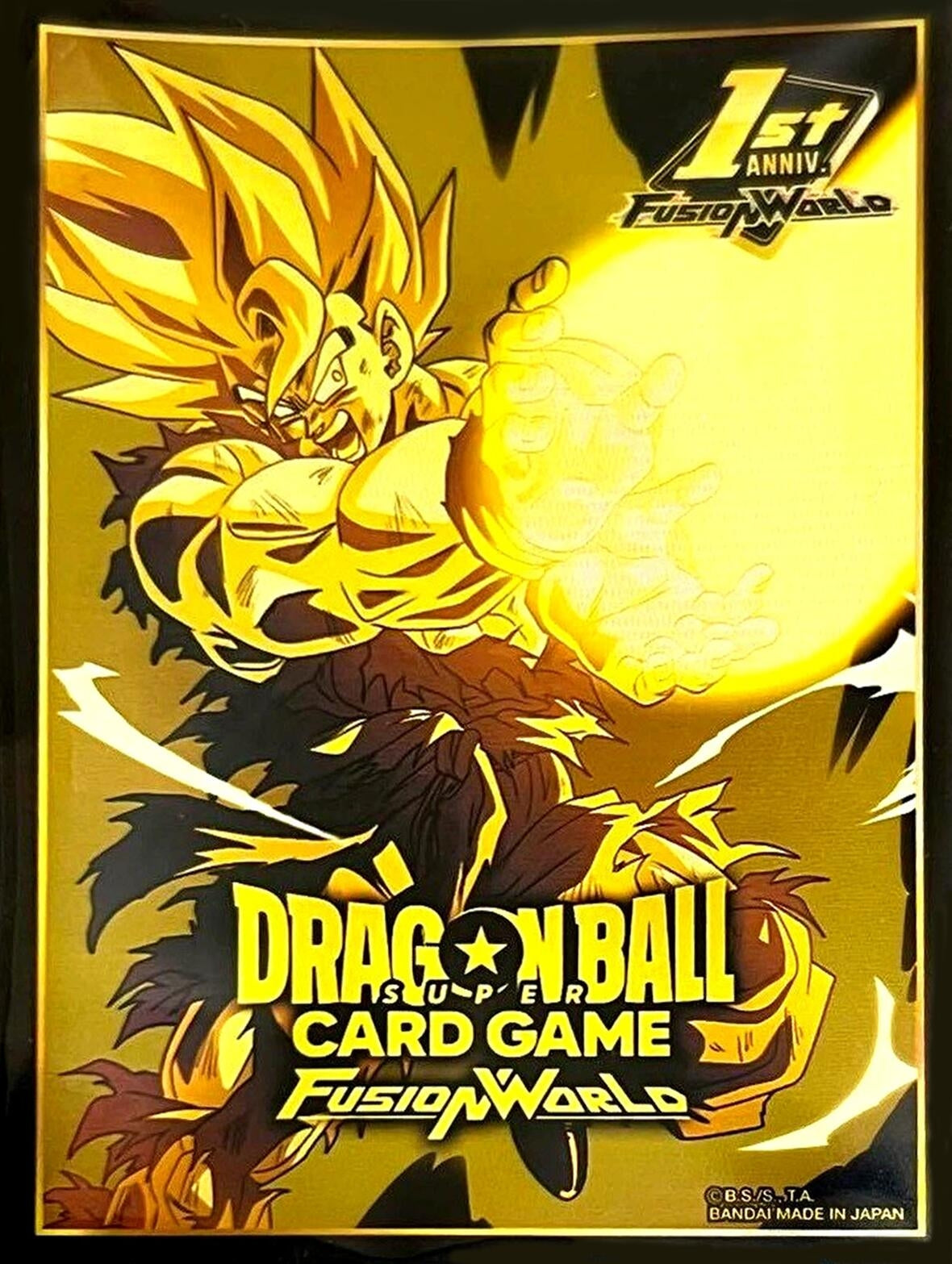 Image for Dragon Ball Super Fusion World Card Game Official Sleeves - 1st Anniversary Set (64-Pack) - Card Sleeves