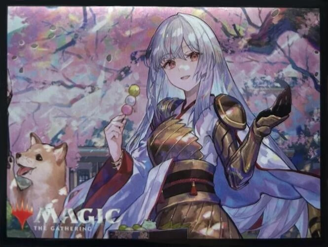 Image for 2025 Wandering Emperor Cherry Blossom Viewing Card Sleeves for Magic (50-Pack) - Card Sleeves