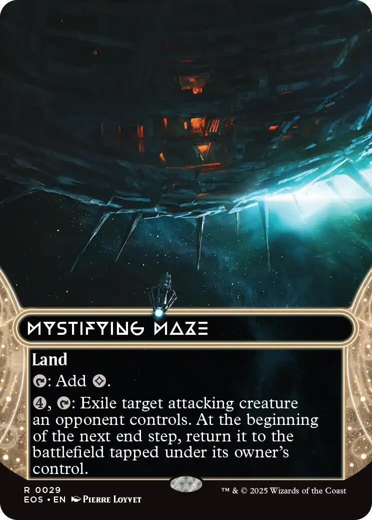 Image for Mystifying Maze (0029) (Borderless) (29) (Edge of Eternities: Stellar Sights) - Magic: The Gathering