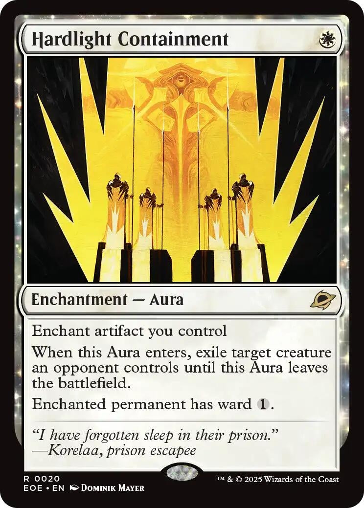 Image for Hardlight Containment (20) (Edge of Eternities) - Magic: The Gathering