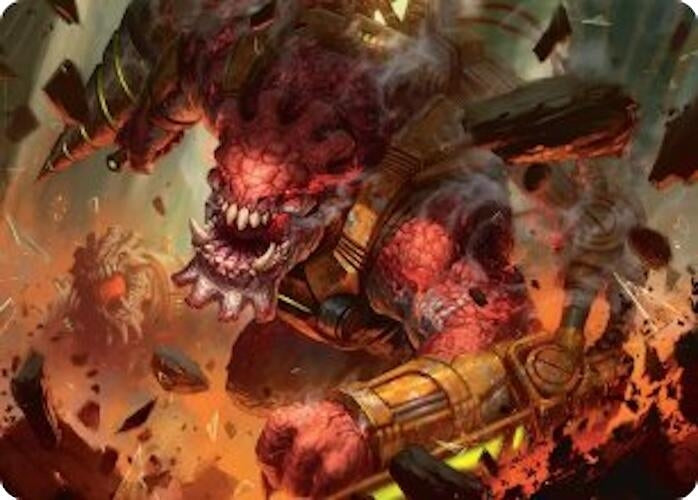 Image for Full Bore Art Card (17) (Edge of Eternities) - Magic: The Gathering