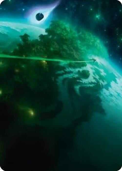 Image for Evendo, Waking Haven Art Card (30) (Edge of Eternities) - Magic: The Gathering