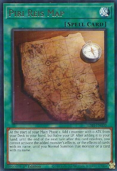 Image for Piri Reis Map (JUSH-EN030) (JUSH) - YuGiOh