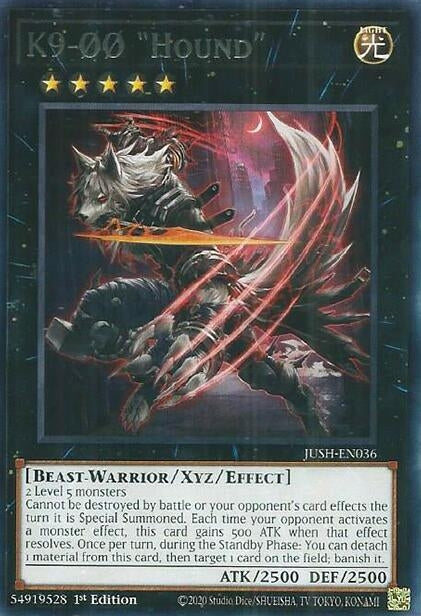 Image for K9-00 "Hound" (JUSH-EN036) (JUSH) - YuGiOh