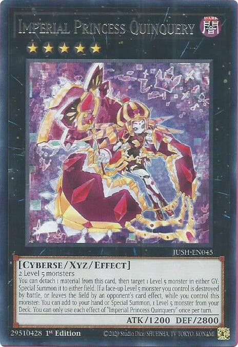 Image for Imperial Princess Quinquery (JUSH-EN045) (JUSH) - YuGiOh