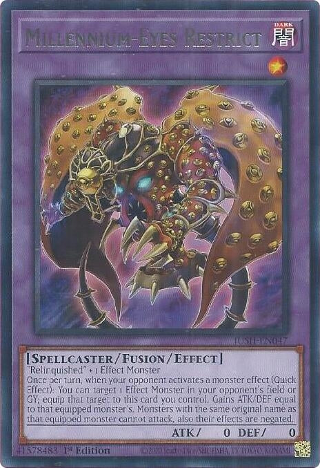 Image for Millennium-Eyes Restrict (JUSH-EN047) (JUSH) - YuGiOh