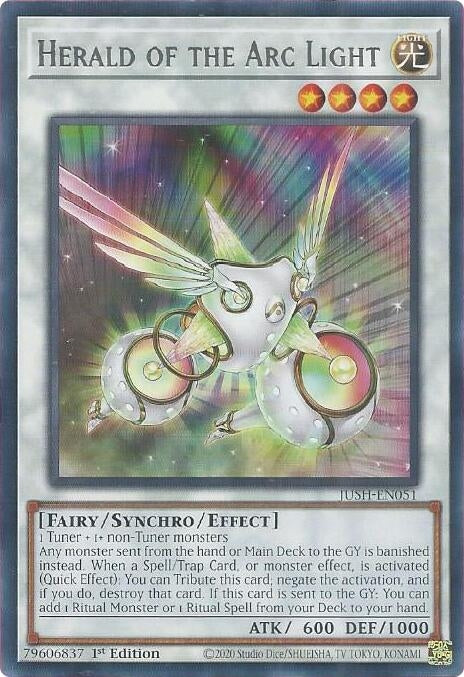 Image for Herald of the Arc Light (JUSH-EN051) (JUSH) - YuGiOh