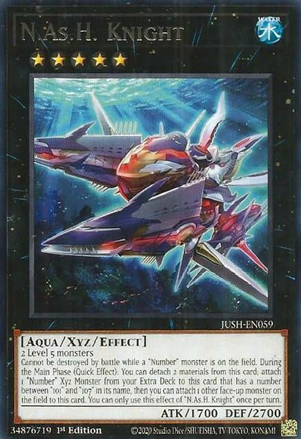 Image for N.As.H. Knight (JUSH-EN059) (JUSH) - YuGiOh