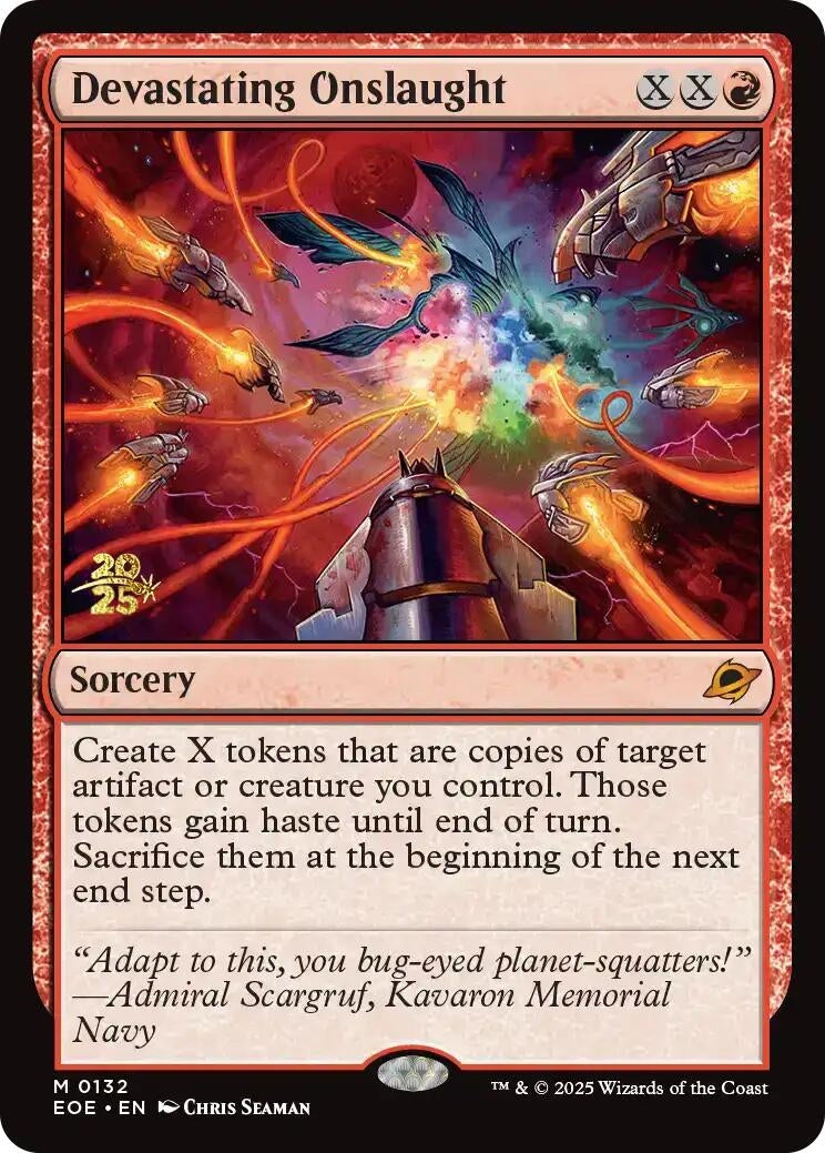 Image for Devastating Onslaught (132) (Prerelease Cards) - Magic: The Gathering