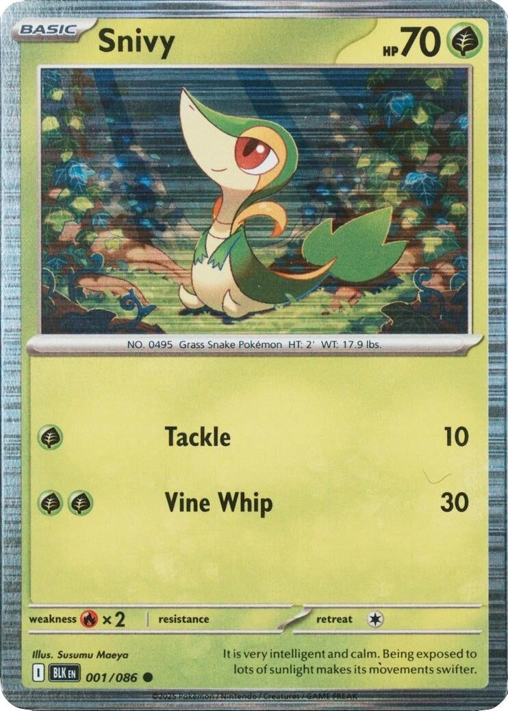 Snivy (001/086) (MCAP)