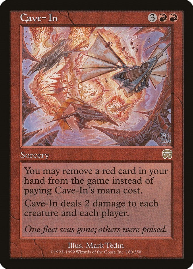Image for Cave-In (180) (Mercadian Masques) - Magic: The Gathering