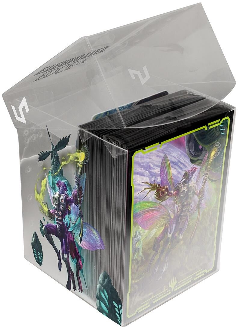 Image for Edge of Eternities - Standard Deck Protector Sleeves in Clear Box for Magic: The Gathering - Commander B (100-pack) - Card Sleeves