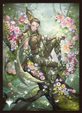Image for Golden Week Holiday Season Standard Deck Protector Sleeves for Magic: The Gathering - Nissa, Resurgent Animist (100-pack) - Card Sleeves
