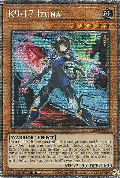 Image for K9-17 Izuna (Starlight Rare) (JUSH-EN031) (JUSH) - YuGiOh