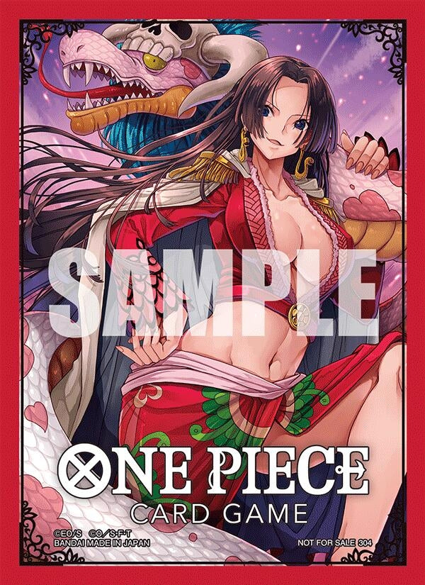 Image for One Piece Card Game Official Sleeves - Boa Hancock (10-Pack) - Card Sleeves