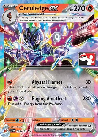 Image for Ceruledge ex (036/191) - Pokemon