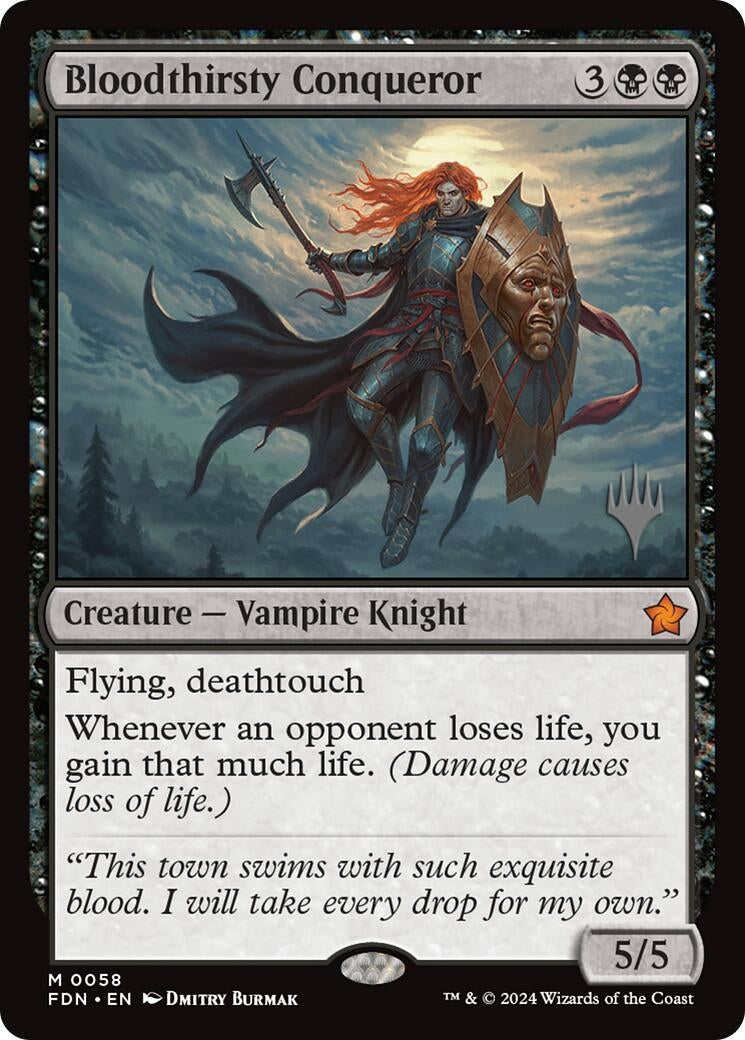 Image for Bloodthirsty Conqueror (58) (Edge of Eternities) - Magic: The Gathering