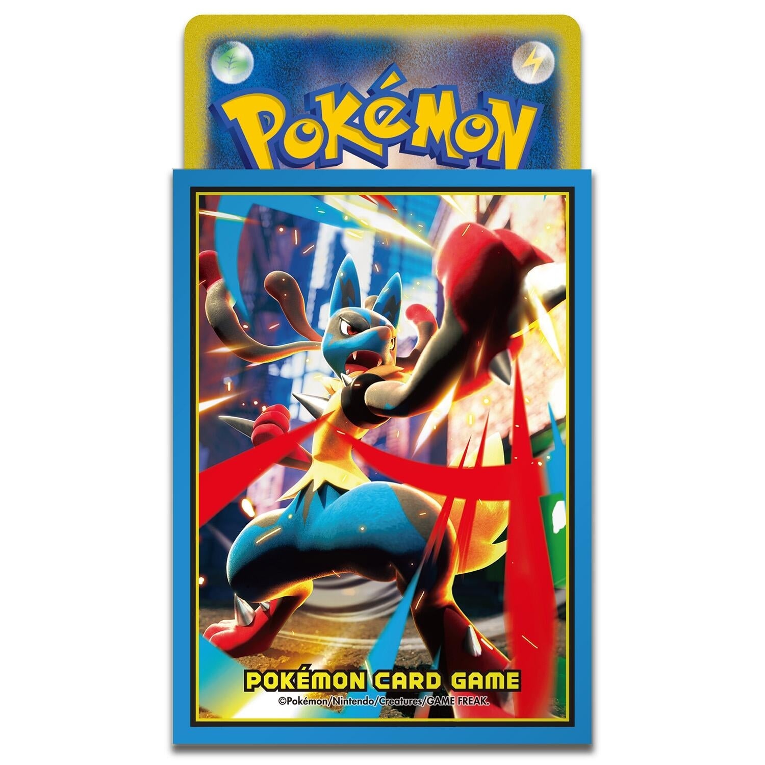 Image for Pokemon TCG: Pokemon Center Card Sleeves - Mega Lucario (64-Pack) - Card Sleeves