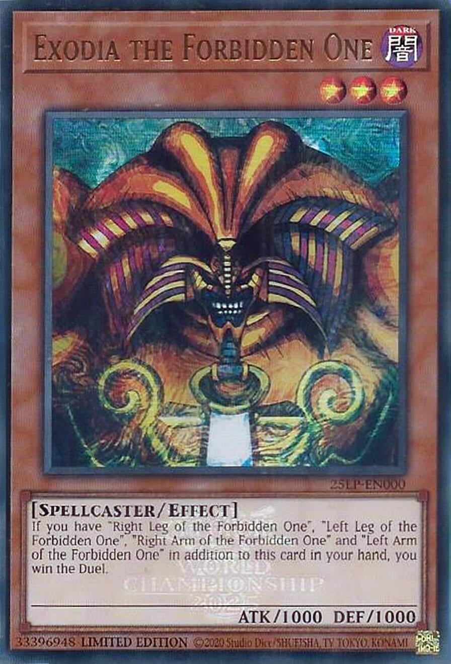 Exodia the Forbidden One (EUR) (25LP-EN000) (25LP)