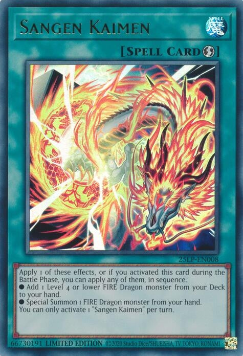 Image for Sangen Kaimen (25LP-EN008) (25LP) - YuGiOh