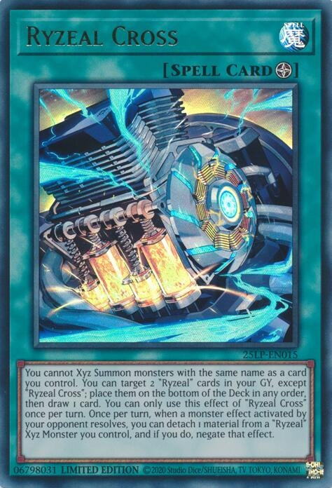 Image for Ryzeal Cross (25LP-EN015) (25LP) - YuGiOh