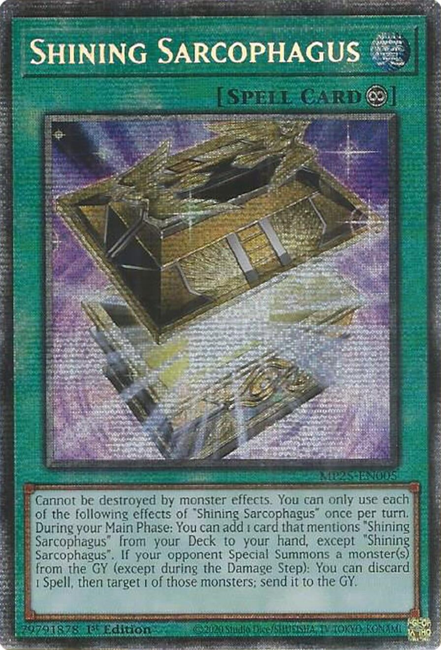 Image for Shining Sarcophagus (MP25-EN005) (MP25) - YuGiOh