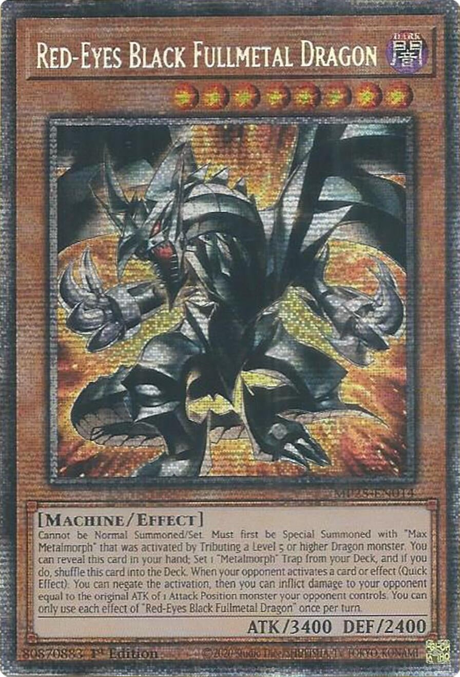 Image for Red-Eyes Black Fullmetal Dragon (MP25-EN014) (MP25) - YuGiOh