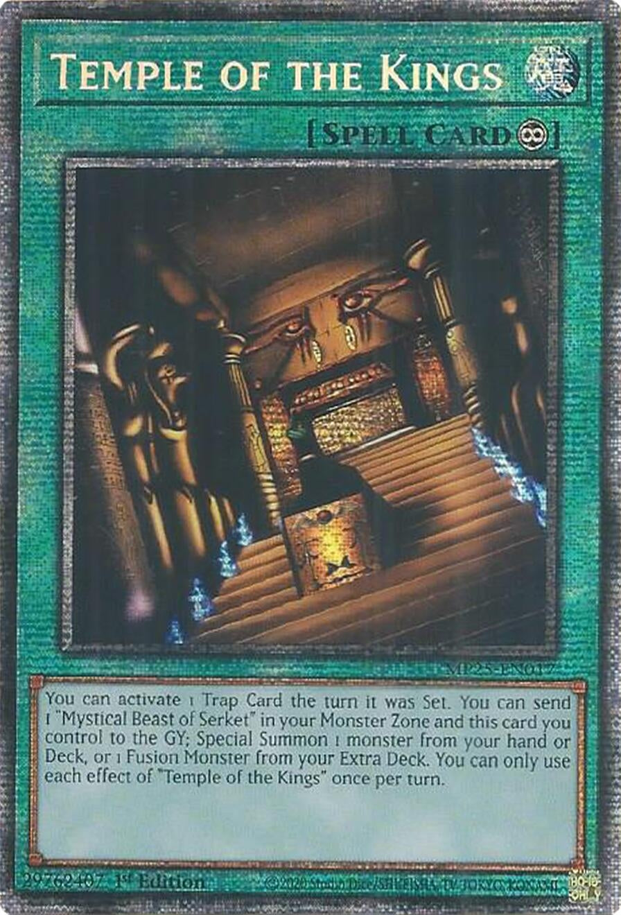 Image for Temple of the Kings (MP25-EN017) (MP25) - YuGiOh