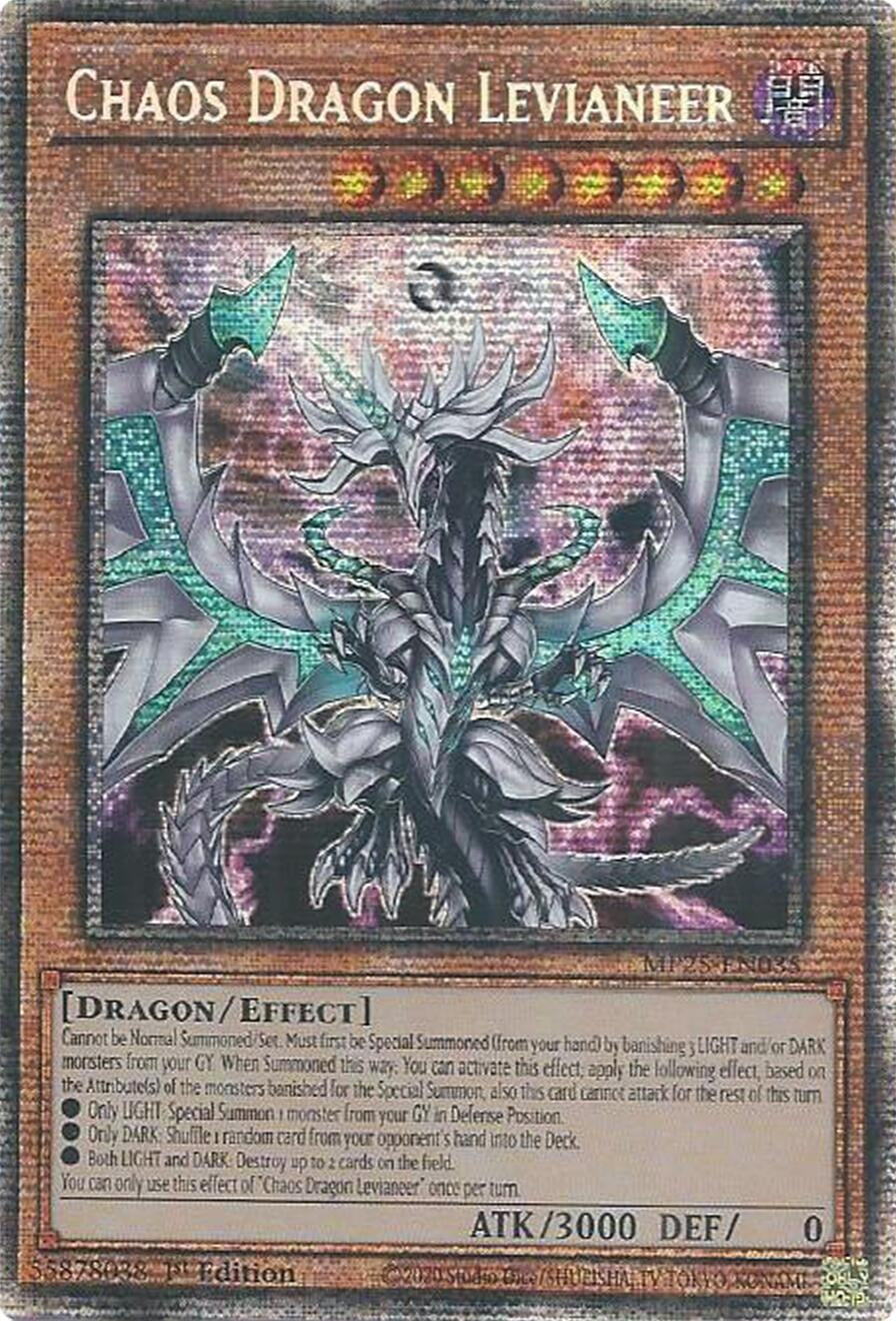 Image for Chaos Dragon Levianeer (MP25-EN035) (MP25) - YuGiOh