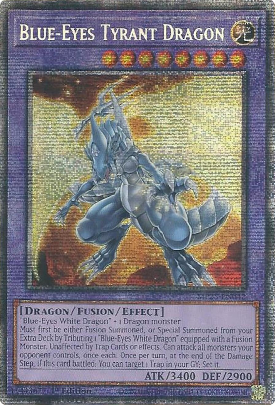 Image for Blue-Eyes Tyrant Dragon (MP25-EN042) (MP25) - YuGiOh