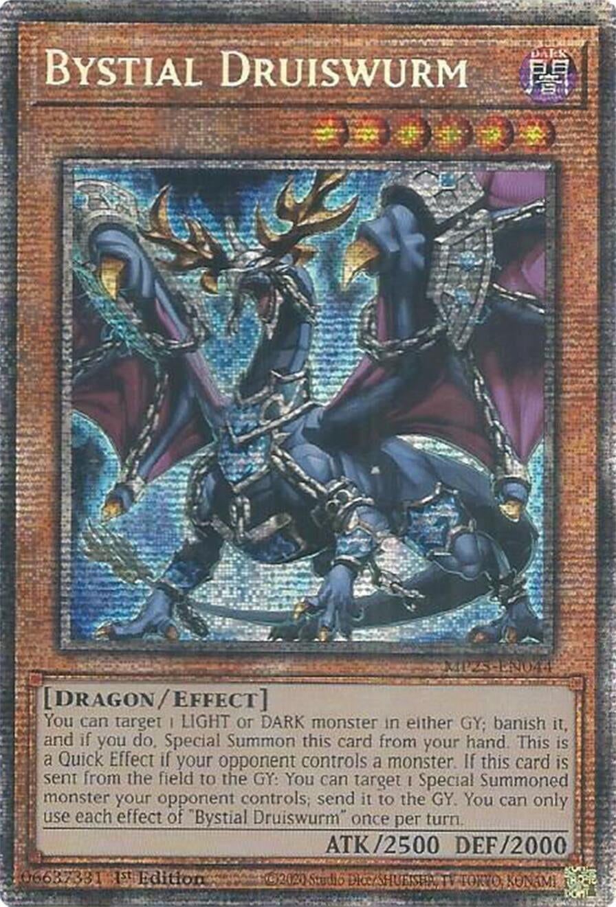 Image for Bystial Druiswurm (MP25-EN044) (MP25) - YuGiOh