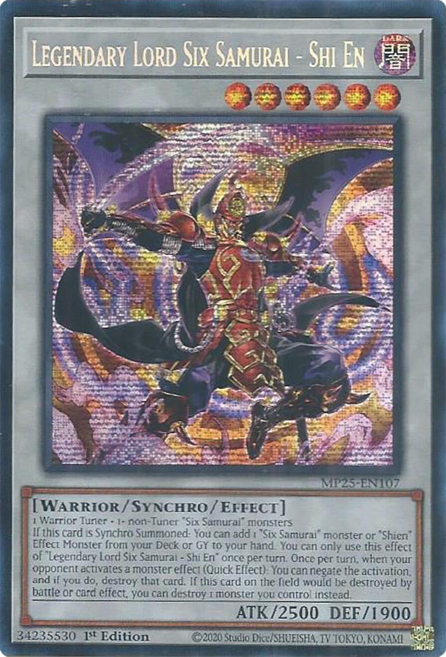 Legendary Lord Six Samurai - Shi En (MP25-EN107) (MP25)