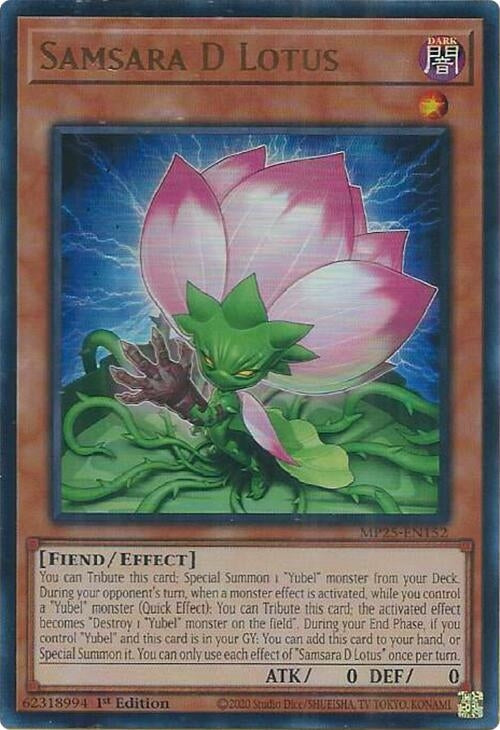 Image for Samsara D Lotus (MP25-EN152) (MP25) - YuGiOh