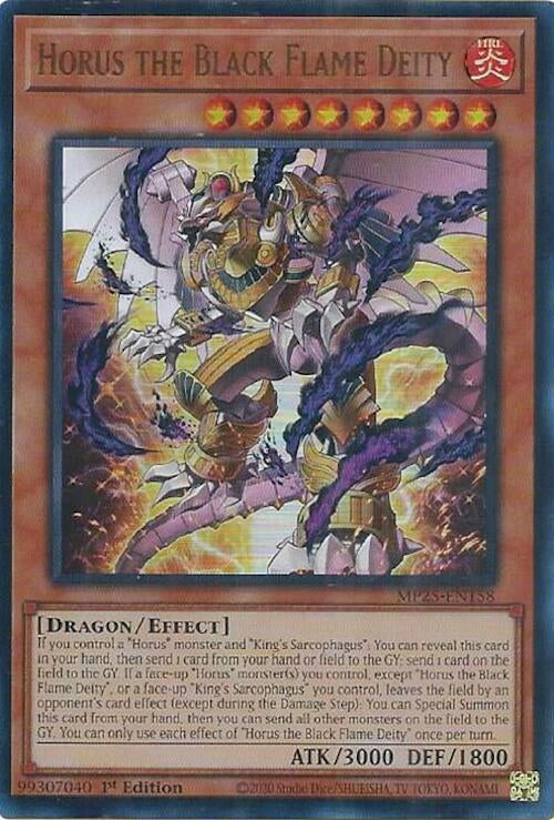 Image for Horus the Black Flame Deity (MP25-EN158) (MP25) - YuGiOh