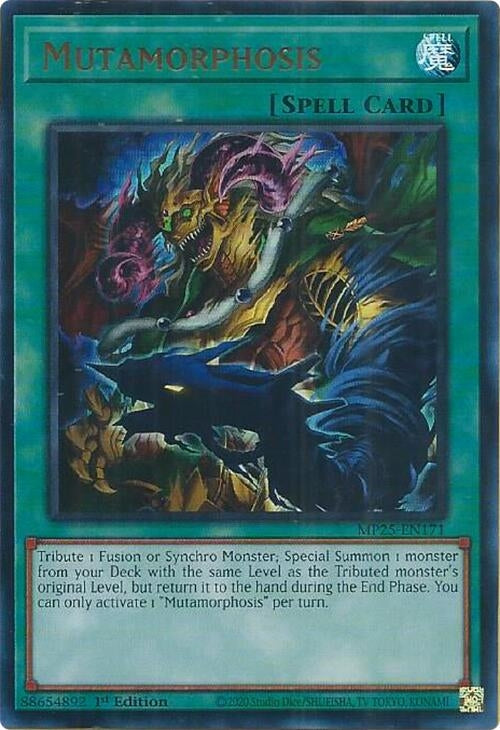 Image for Mutamorphosis (MP25-EN171) (MP25) - YuGiOh