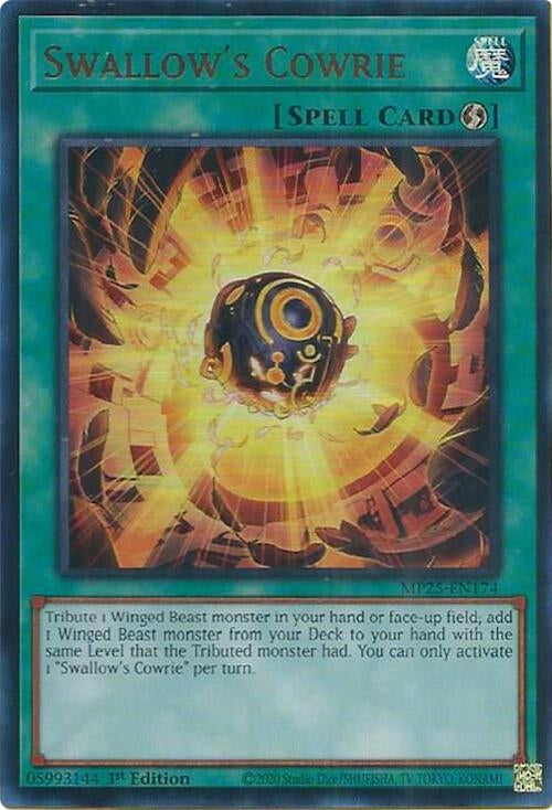 Image for Swallow's Cowrie (MP25-EN174) (MP25) - YuGiOh
