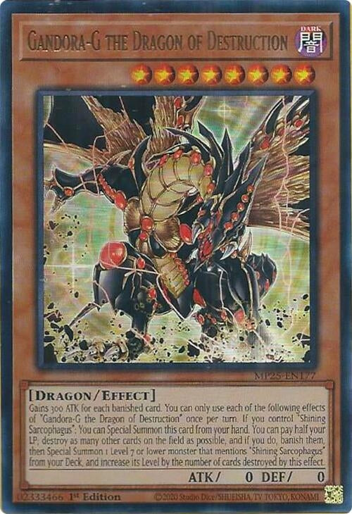 Image for Gandora-G the Dragon of Destruction (MP25-EN177) (MP25) - YuGiOh