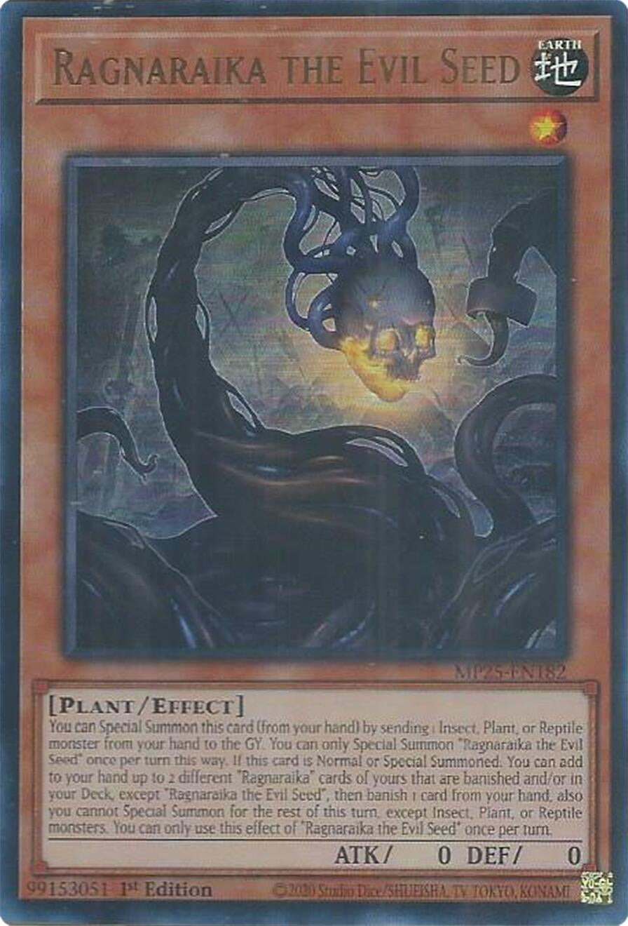 Image for Ragnaraika the Evil Seed (MP25-EN182) (MP25) - YuGiOh
