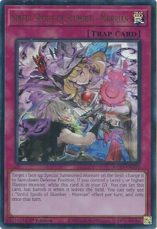 Image for Sinful Spoils of Slumber - Morrian (MP25-EN202) (MP25) - YuGiOh