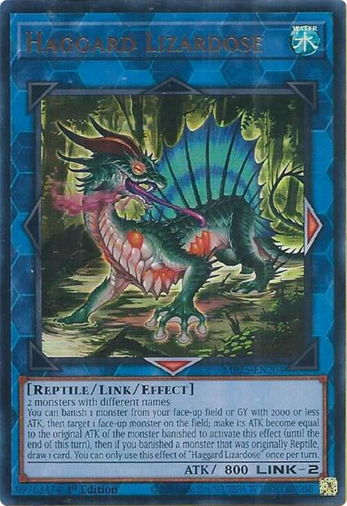 Image for Haggard Lizardose (MP25-EN204) (MP25) - YuGiOh