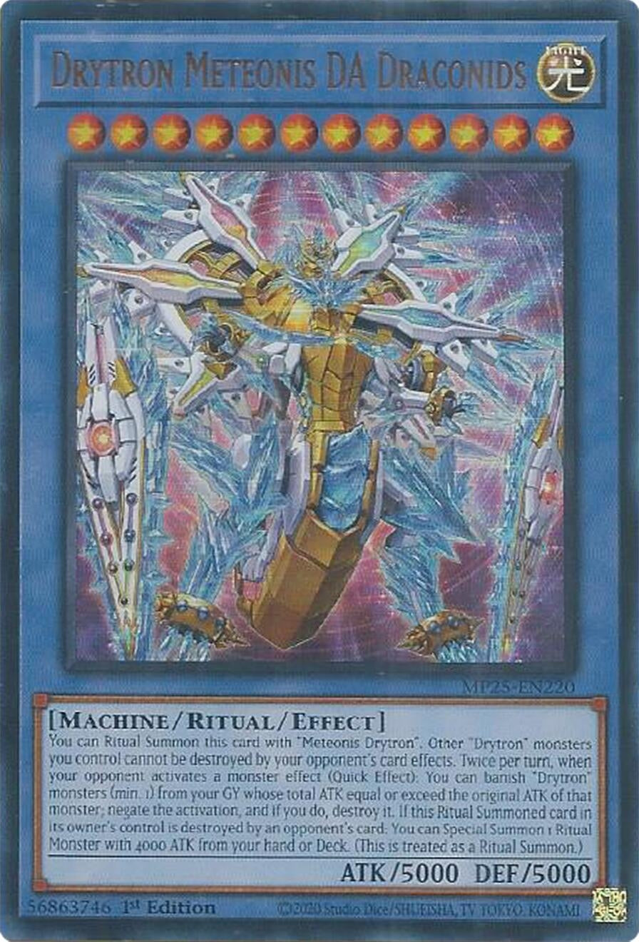 Image for Drytron Meteonis DA Draconids (MP25-EN220) (MP25) - YuGiOh