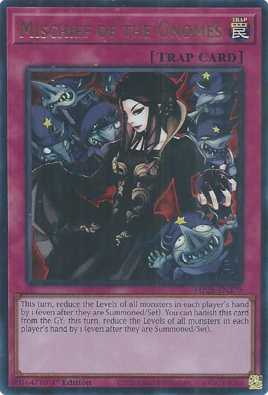 Image for Mischief of the Gnomes (MP25-EN279) (MP25) - YuGiOh