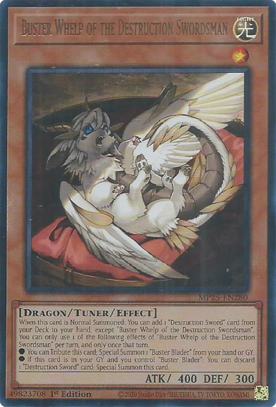 Image for Buster Whelp of the Destruction Swordsman (MP25-EN280) (MP25) - YuGiOh