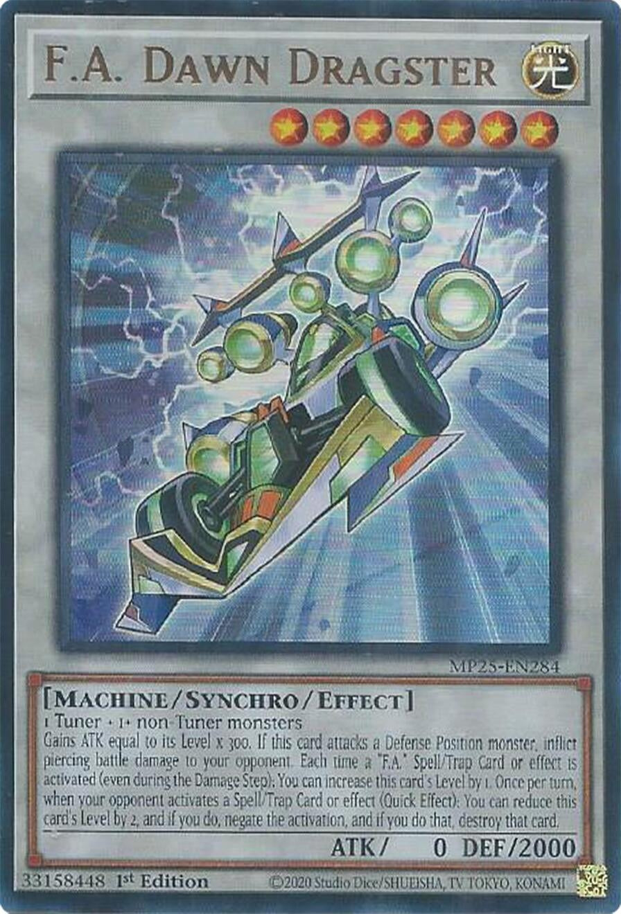 Image for F.A. Dawn Dragster (MP25-EN284) (MP25) - YuGiOh
