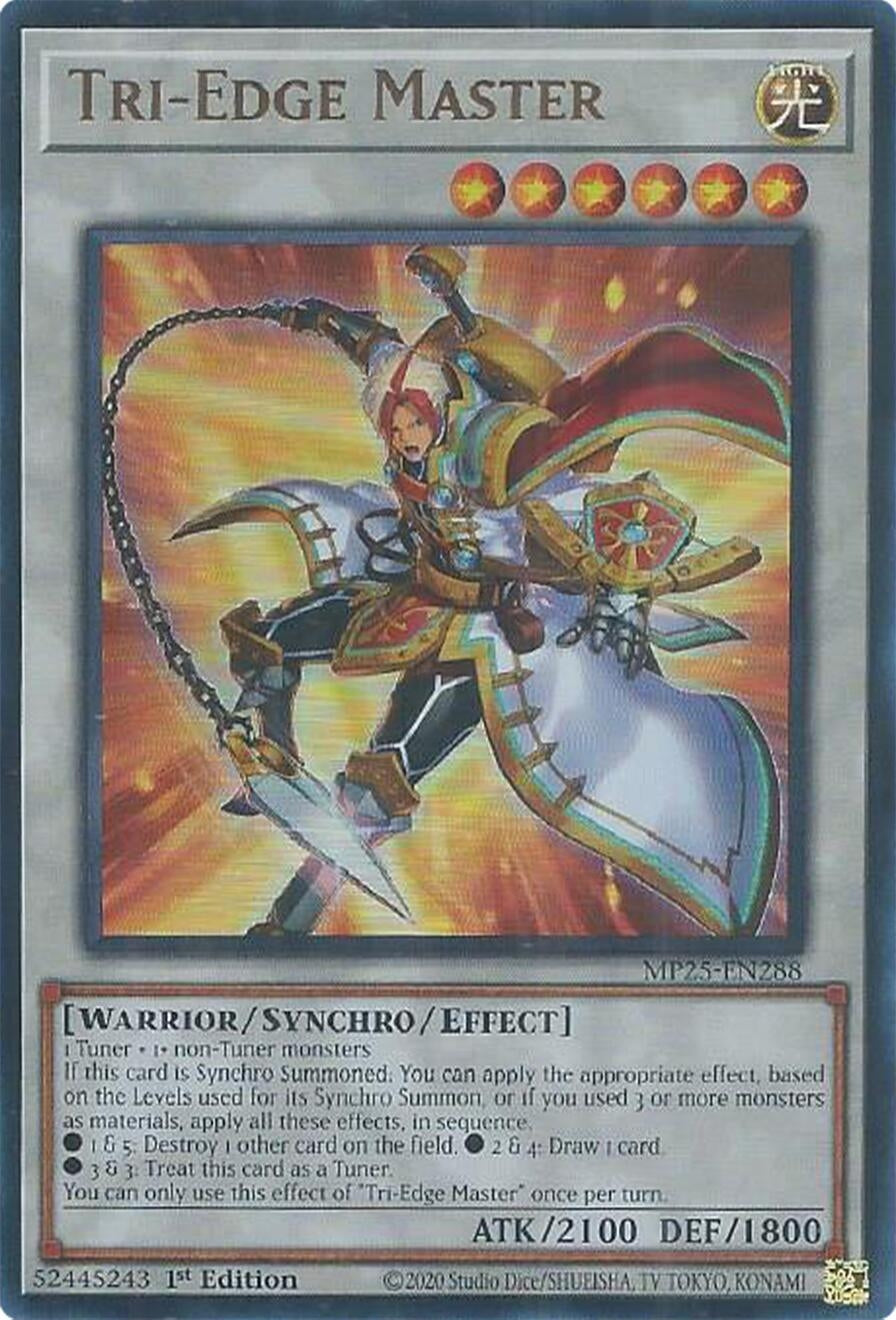 Image for Tri-Edge Master (MP25-EN288) (MP25) - YuGiOh
