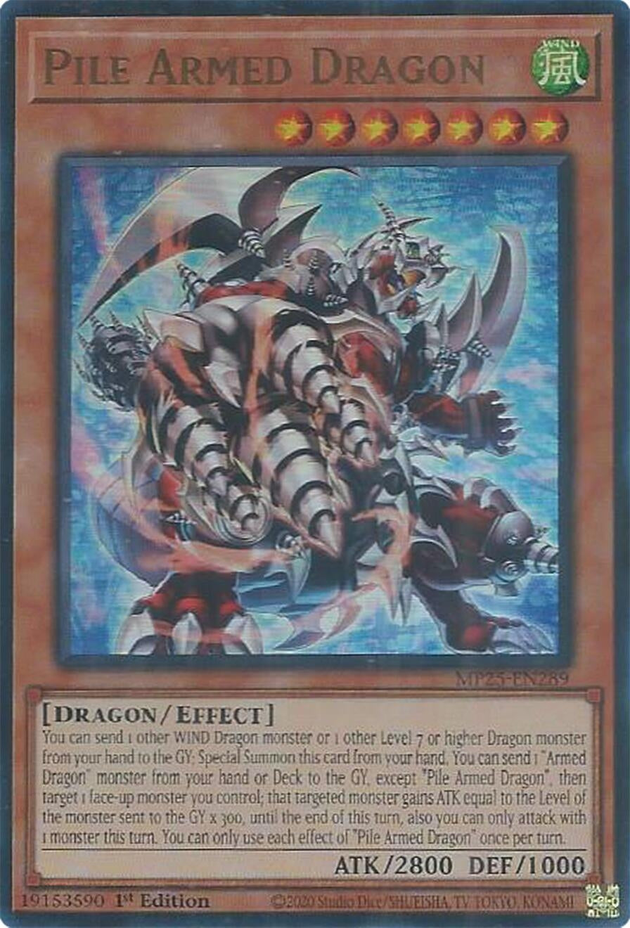 Image for Pile Armed Dragon (MP25-EN289) (MP25) - YuGiOh