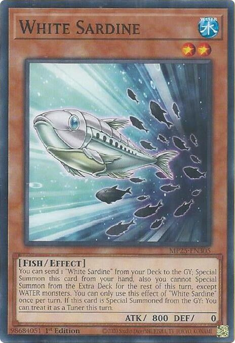 Image for White Sardine (MP25-EN305) (MP25) - YuGiOh