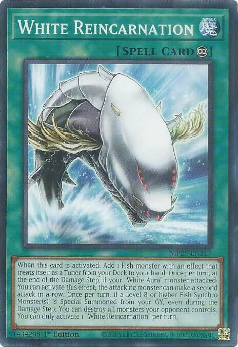 Image for White Reincarnation (MP25-EN317) (MP25) - YuGiOh
